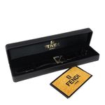 Relogio-Fendi-Prata-Pulseira-Verniz-Preto