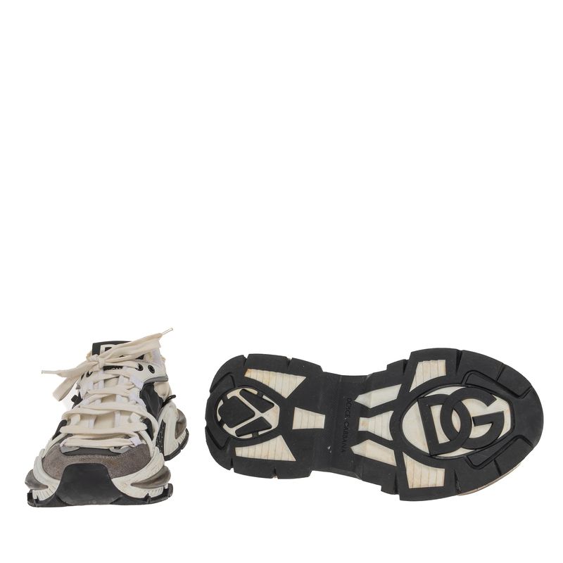 Tenis-Dolce---Gabbana-Air-Master-Branco-e-Preto