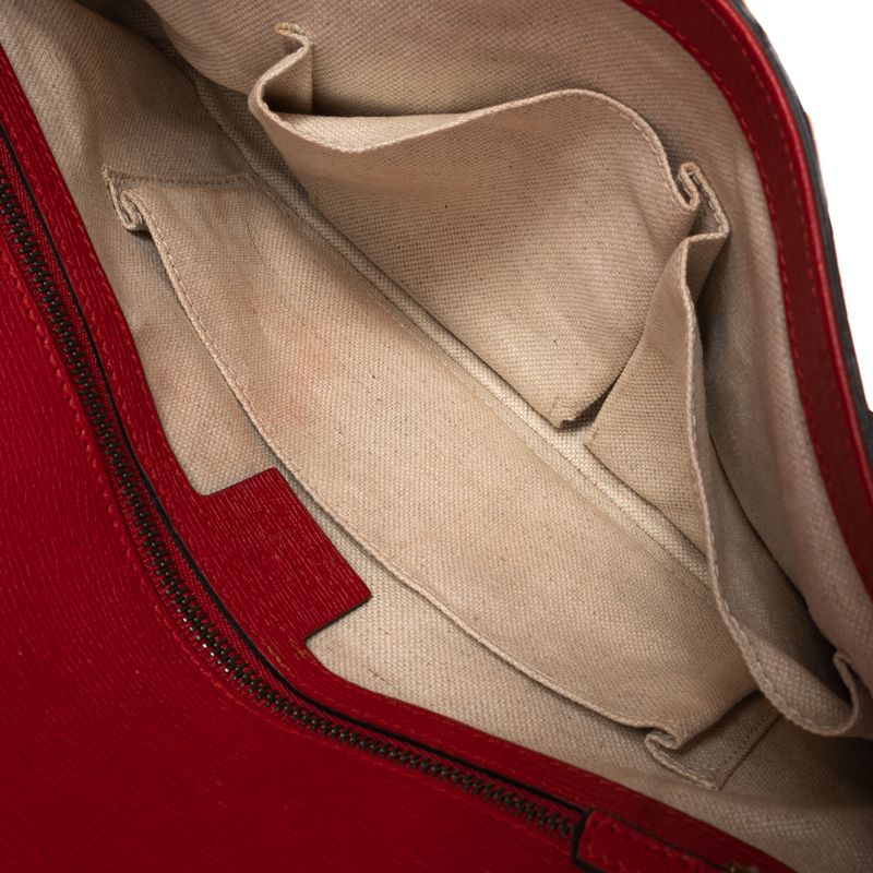 Bolsa-Clutch-Gucci-Bright-Bit-Couro-Vermelha