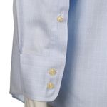 Camisa-Brooks-Brothers-Quadriculada-Azul-e-Branca-