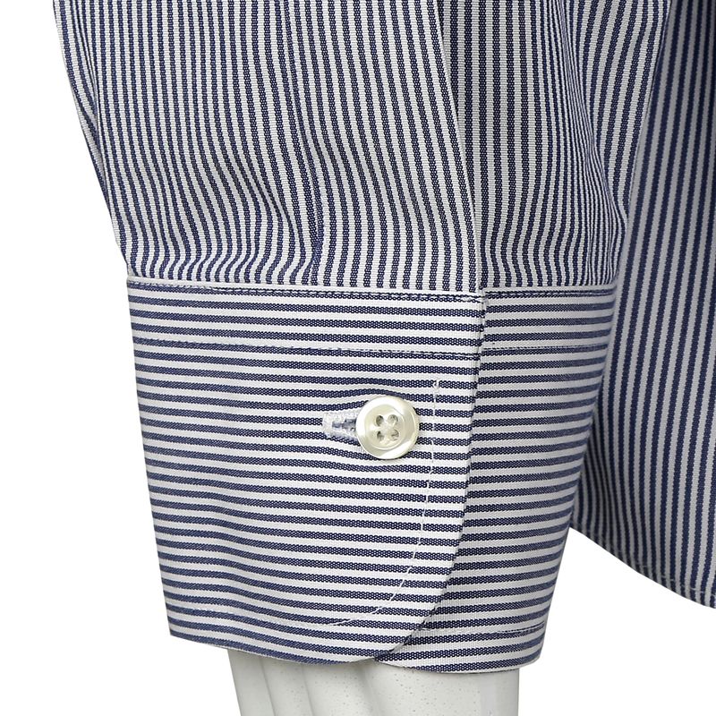 Camisa-Brooks-Brothers-Listrada-Azul-e-Branco-