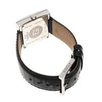 Relogio-Fendi-Prata-Pulseira-Verniz-Preto