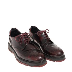 Oxford Emporio Armani Couro Vinho