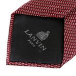 Gravata-Lanvin-Vermelha-Estampada