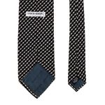 Gravata-Giorgio-Armani-Xadrez-Azul-e-Preta-