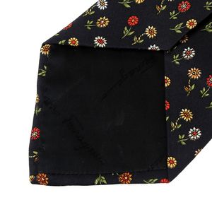 Gravata Salvatore Ferragamo Estampa Flores