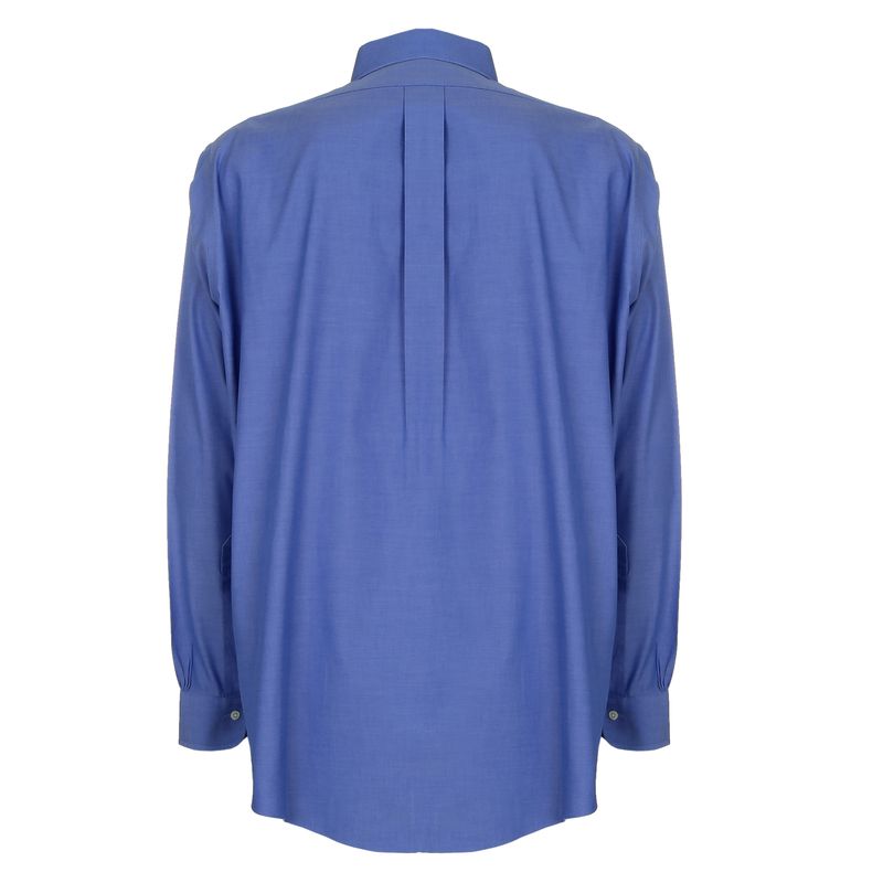 Camisa-Brooks-Brothers-Botoes-e-Bolso-Azul---