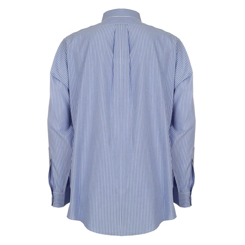 Camisa-Brooks-Brothers-Listras-Azul--