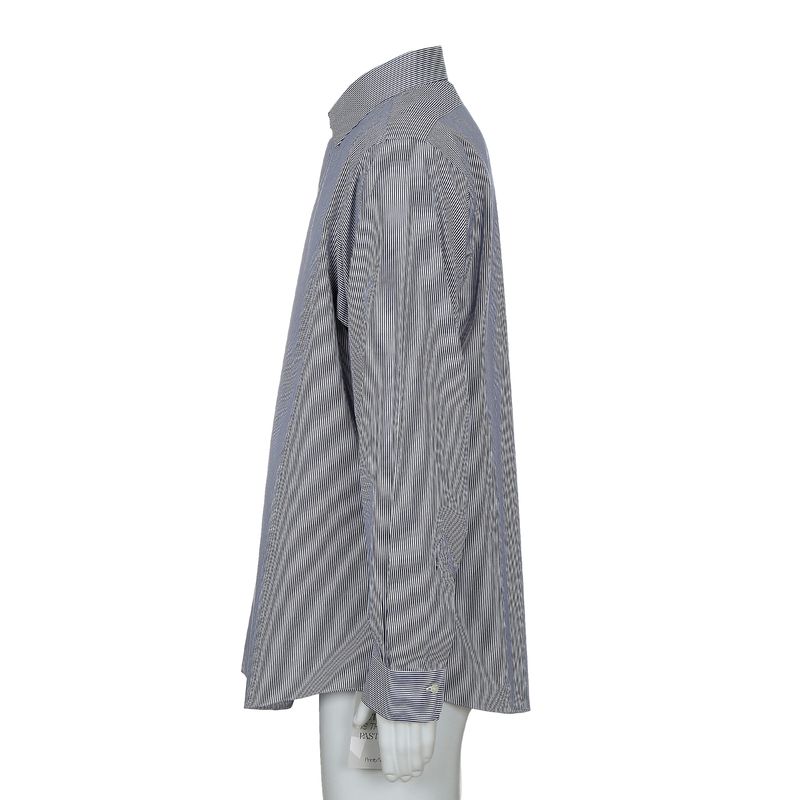 Camisa-Brooks-Brothers-Listrada-Azul-e-Branco-