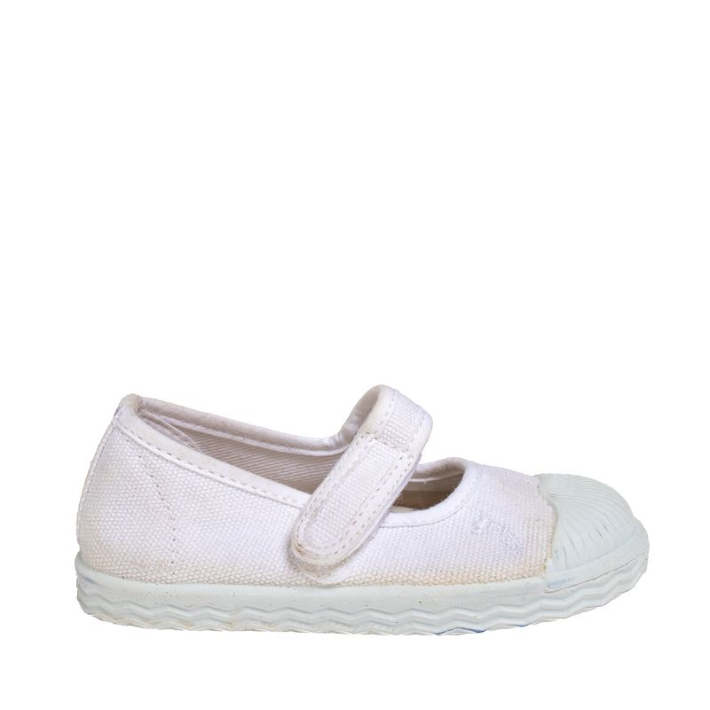 Sapato-Jacadi-Infantil-Tecido-Branco