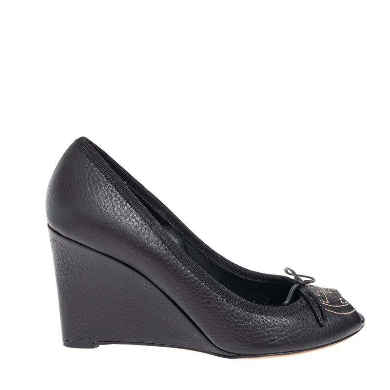 Sandalia-Anabela-Gucci-Couro-Preta