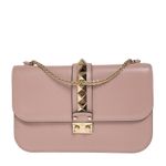 Bolsa-Valentino-Garavanni-Glam-Lock-Rose