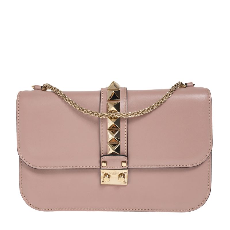 Bolsa-Valentino-Garavanni-Glam-Lock-Rose