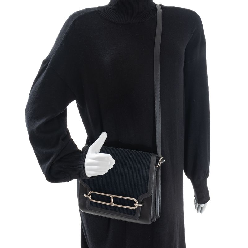 Bolsa-Hermes-Velour---Swift-Roulis-23-Marinho