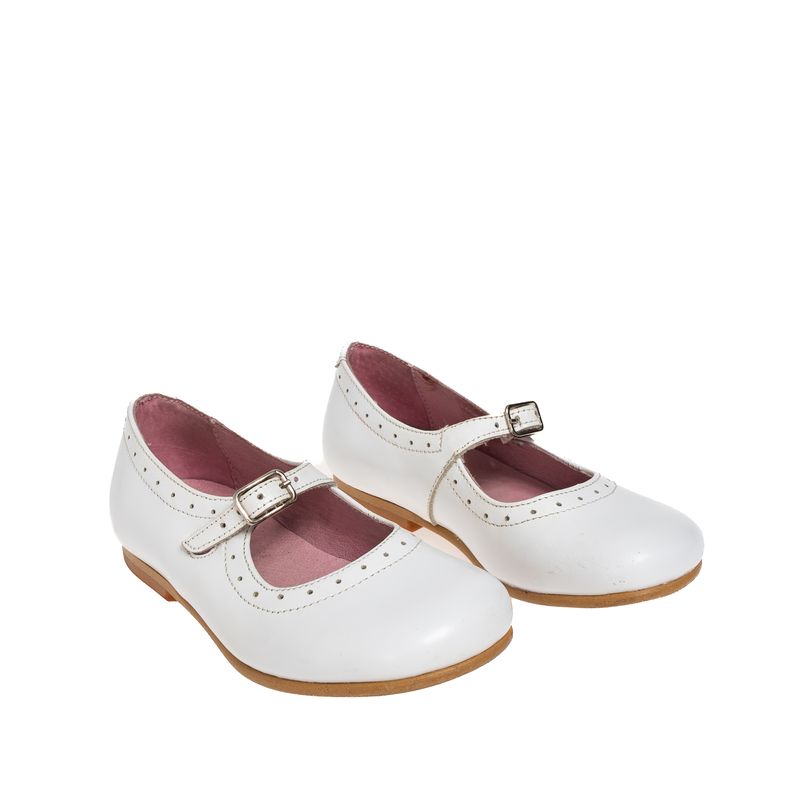 Sapato-Jacadi-Infantil-Couro-Branco