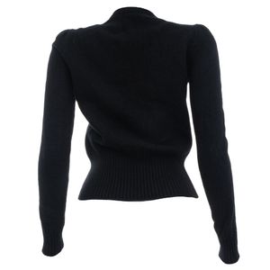 Cardigan Dolce & Gabbana Bordado Lã Preto