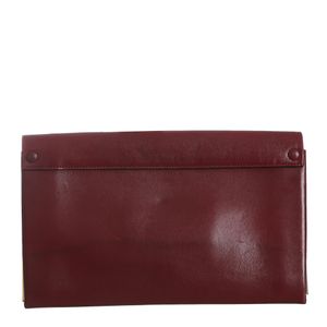 Clutch Chloe Couro Vinho