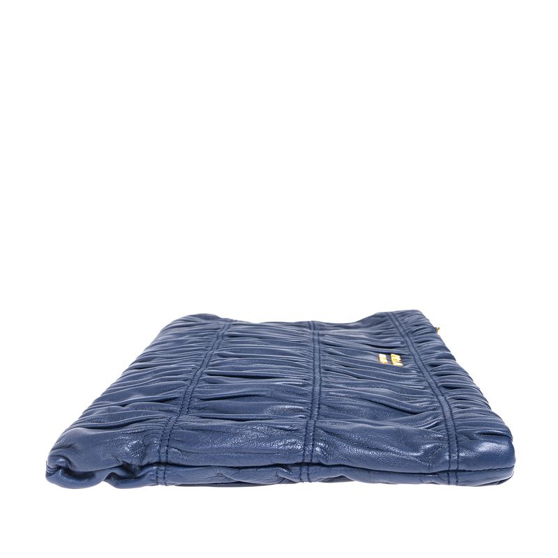 Bolsa-Clutch-Prada-Gaufre-Couro-Azul