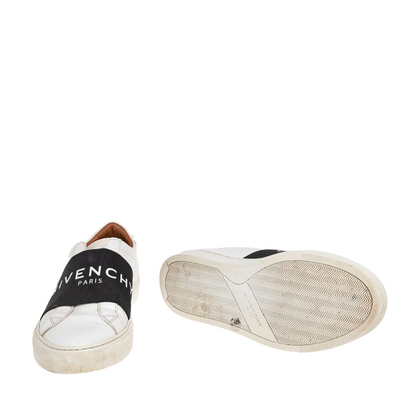 Tenis-Givenchy-Elastico-Couro-Branco