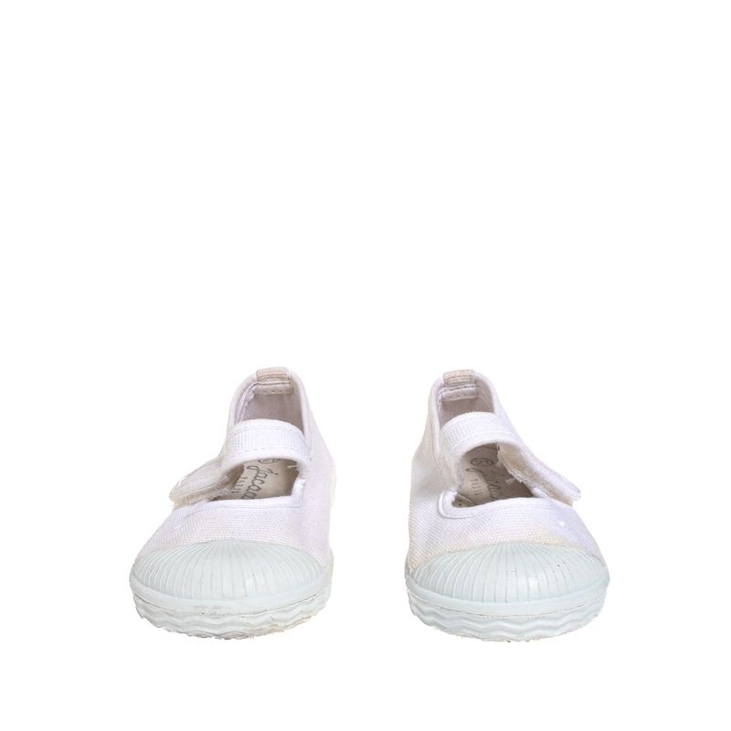 Sapato-Jacadi-Infantil-Tecido-Branco