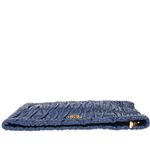 Bolsa-Clutch-Prada-Gaufre-Couro-Azul