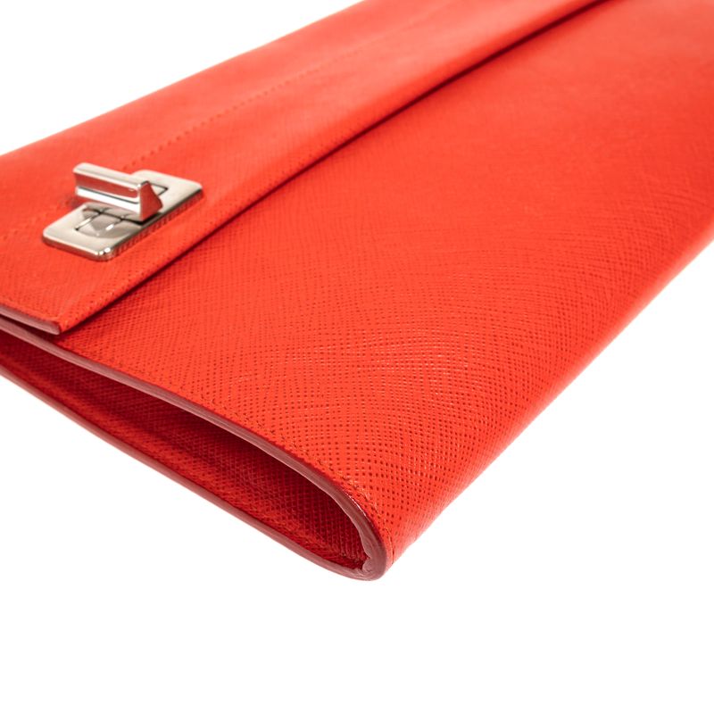 Bolsa-Clutch-Prada-Saffiano-Vermelho