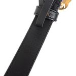 Cinto-Gucci-GG-Couro-Preto