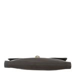 Clutch-Balenciaga-Couro-Cinza