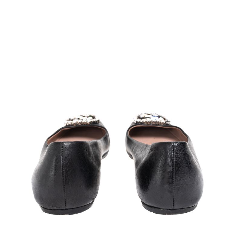 Sapatilha-Gucci-GG-Interlocking-Pedraria-Couro-Preto