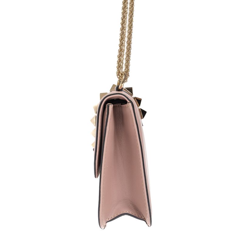 Bolsa-Valentino-Garavanni-Glam-Lock-Rose