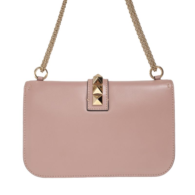 Bolsa-Valentino-Garavanni-Glam-Lock-Rose