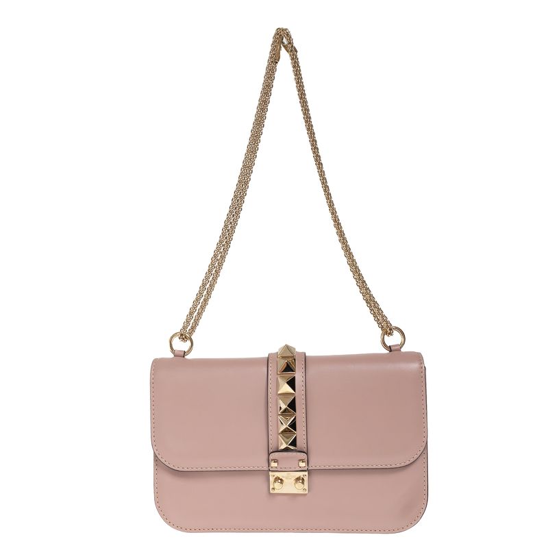 Bolsa-Valentino-Garavanni-Glam-Lock-Rose