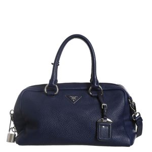 Bolsa Prada Couro Azul