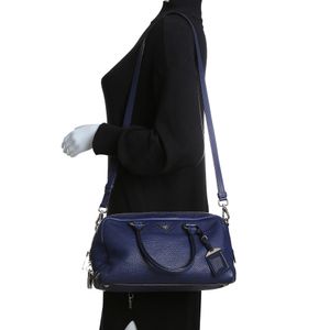 Bolsa Prada Couro Azul