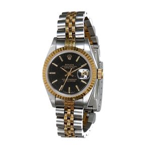 Relógio Rolex Oyster Perpetual Datejust 26mm Aço e Ouro Amarelo