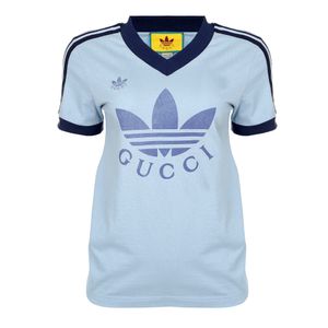 Camiseta Gucci Adidas Azul