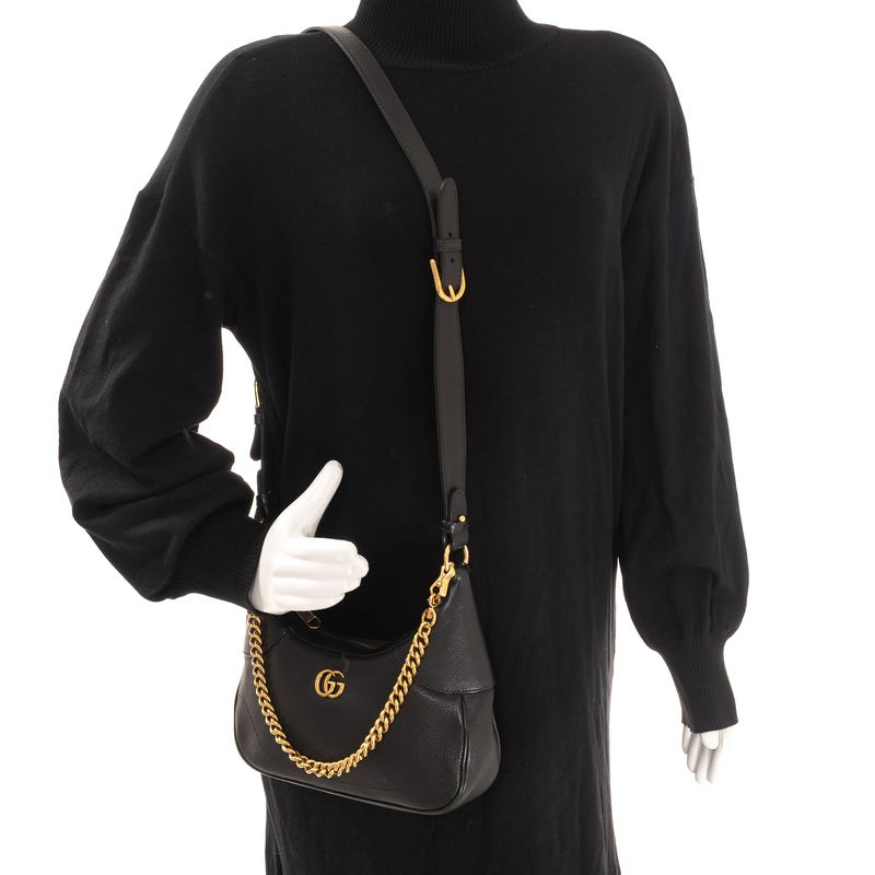 Bolsa-Gucci-Aphrodite-Hobo-Preta