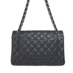 Bolsa-Chanel-Double-Flap-Caviar-Preta