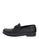 Mocassim-Salvatore-Ferragamo-Gancini-Couro-Preto