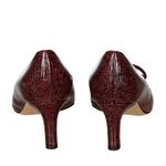 Scarpin-Salvatore-Ferragamo-Couro-e-Veludo-Vinho-