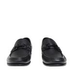 Mocassim-Salvatore-Ferragamo-Gancini-Couro-Preto