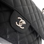 Bolsa-Chanel-Double-Flap-Caviar-Preta