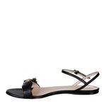 Sandalia-Gucci-Rasteira-GG-Preta