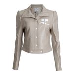 Jaqueta-Courreges-Iconic-Vinil-Creme-