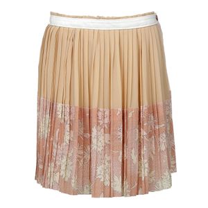 Saia Chloé Plissada Rosé