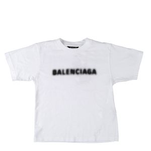 Camiseta Balenciaga Infantil Logo Branca