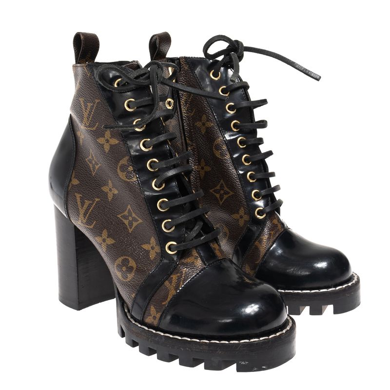 Ankle-Boot-Louis-Vuitton-Star-Trail-Monograma-