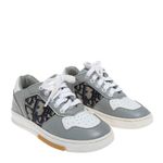 Tenis-Christian-Dior-Infantil-B27-Branco-e-Cinza