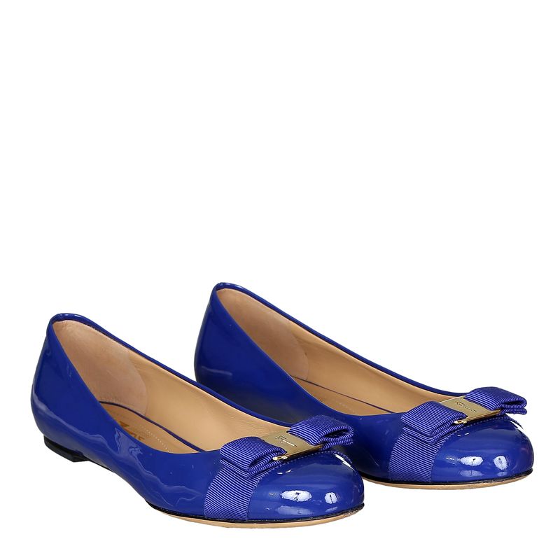 Sapatilha-Salvatore-Ferragamo-Verniz-Azul-