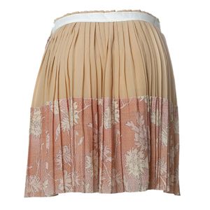 Saia Chloé Plissada Rosé